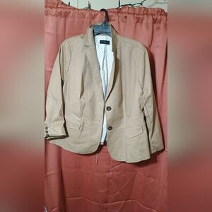 Talbot's women's jacket cotton jacket with ties in the back, new without tags